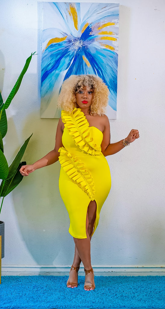 Marin Dress (Yellow)