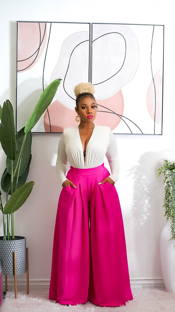 Lilian Pant (Fuchsia)