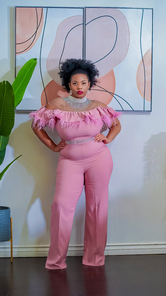Sara Jumpsuit (Mauve)