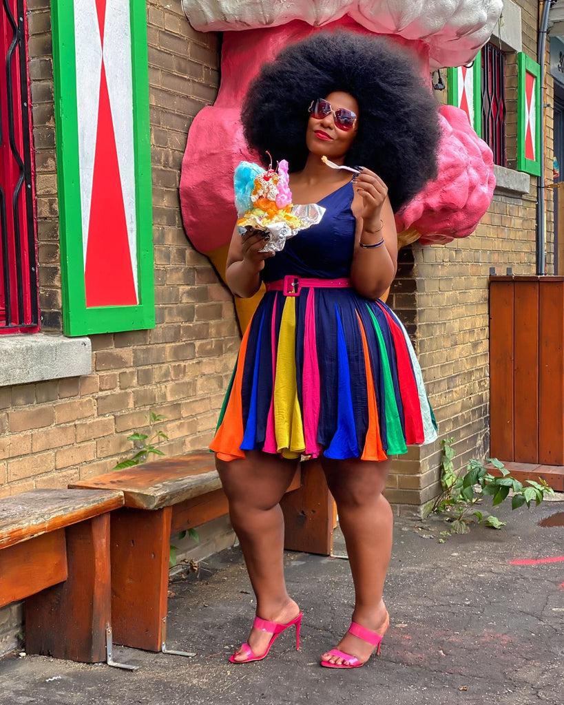 TASTE THE RAINBOW DRESS