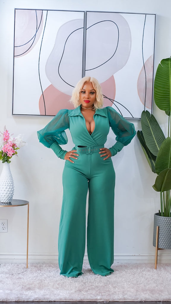 Stephanie Jumpsuit (Jade)