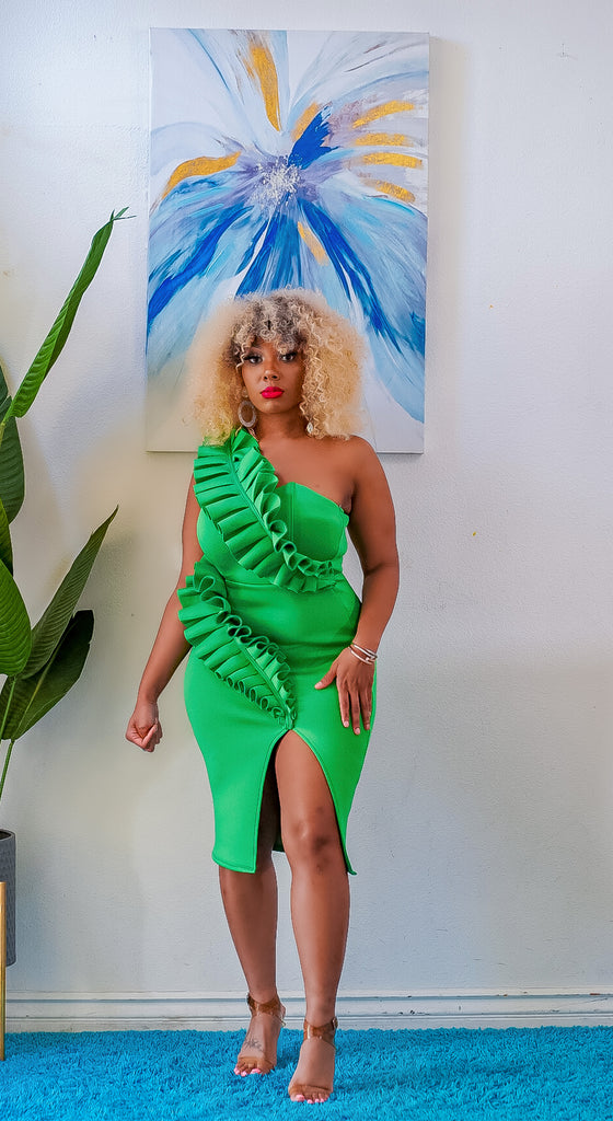 Marin Dress (Green)