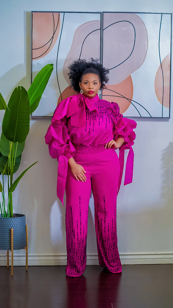 Talin Luxe Set (Fuchsia)
