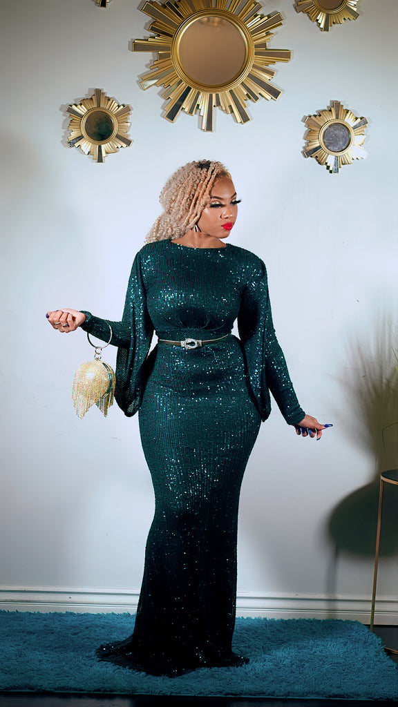 GREENLAND SEQUINS MAXI