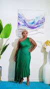 Fariah Pleated Dress