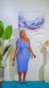 Athena Bandage Dress (Blue)