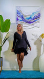 Elaine Bandage Dress (Black)