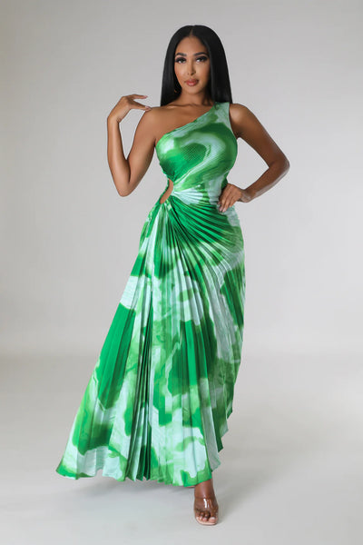 Naraya Pleated Dress