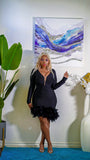 Elaine Bandage Dress (Black)