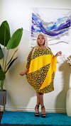 Pam Plisse Dress (Yellow)
