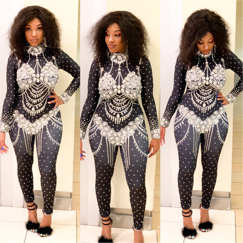 STACEY BLING JUMPSUIT