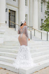 CRYSTALS AND FEATHERS MAXI