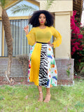 MULTI PRINT SKIRT 2