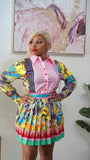 CARMEN PLEATED SET