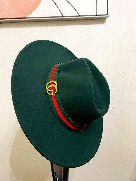 Dannie Fedora Hat (Green)
