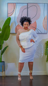 Halle Dress (White)