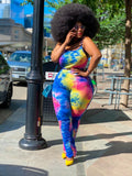 TIE DYE JUMPSUIT