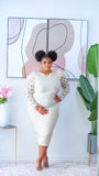 Derra Dress (White)