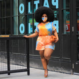 JODIE TIE DYE ROMPER