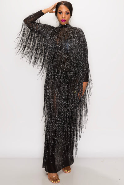 KIMORA FRINGE DRESS