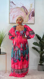 NIKKI CORSET MAXI (PINK)