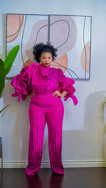 Talin Luxe Set (Fuchsia)