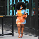 JODIE TIE DYE ROMPER