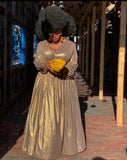 GOLD SHIMMER MAXI