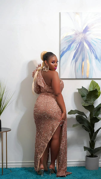 Tina Sequins Maxi (Gold)