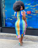 COLOR MY WORLD LACE DRESS