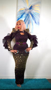 SNAZZY LUXE DRESS (PURPLE)
