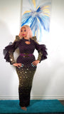 SNAZZY LUXE DRESS (PURPLE)