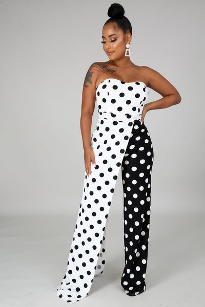 POLKA DOT JUMPSUIT