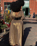 GOLD SHIMMER MAXI