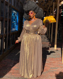 GOLD SHIMMER MAXI