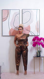 Maya Metallic Jumpsuit