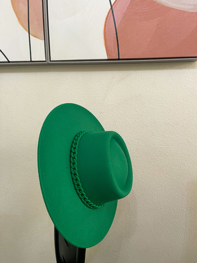 Dannie Fedora Hat (Green)