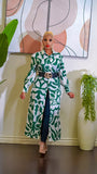 Vera Shirt Dress (Green)