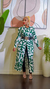 Vera Shirt Dress (Green)