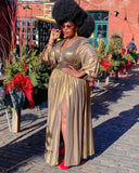 GOLD SHIMMER MAXI