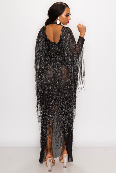 KIMORA FRINGE DRESS