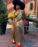 GOLD SHIMMER MAXI