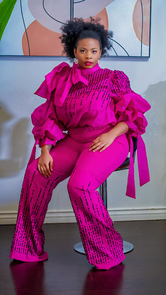 Talin Luxe Set (Fuchsia)