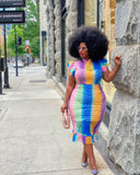 COLOR MY WORLD LACE DRESS