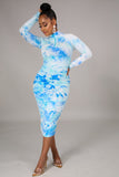 KYLIE TIE DYE DRESS