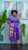 Emilia Plisse Set( Purple)