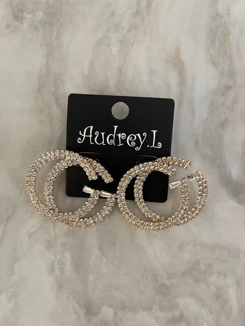 Double G earrings