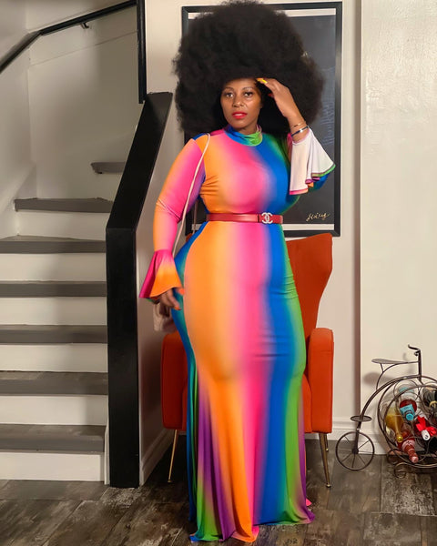 RAINBOW SHADE MAXI