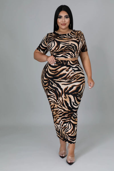 Wild Life Skirt Set