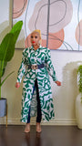 Vera Shirt Dress (Green)